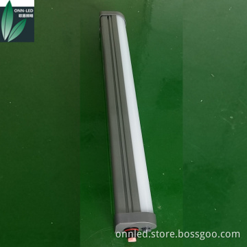 led vapor tight fixture, replace traditional t8 fluorescent light